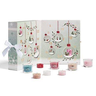 Yankee Candle Buch-Adventskalender Duftkerzen Snow Globe Wonderland Kollektion