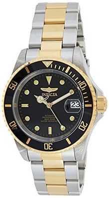 Invicta 8927OB Herren-Armbanduhr Analog Edelstahl Bicolor Silber 20 ATM 40 mm