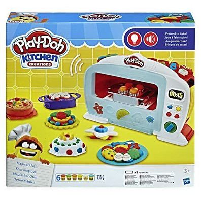 Hasbro Play-Doh B9740EU4 Magischer Ofen Knete Spielzeug 6 Farben 336g Kreativ