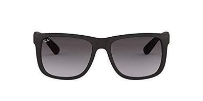 Ray-Ban Herren RB4165 Wayfarer Justin Sonnenbrille Herstellergröße 51 mm Schwarz