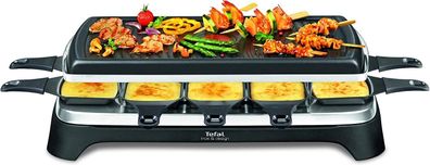 Tefal Raclette Ambiance RE4588 Tischgrill-Funktion Antihaftbeschichtet 1350 Watt