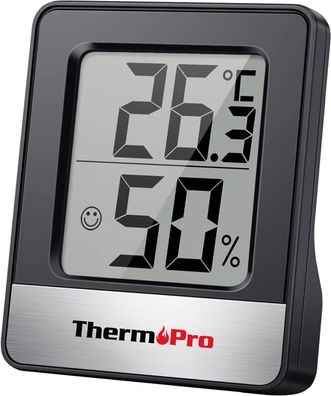 ThermoPro TP49 Mini Thermo Hygrometer Thermometer Digital Luftfeuchtigkeit Klima