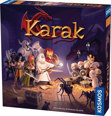 KOSMOS 682286 Karak Epische Würfelkämpfe Kinderspiel Brettspiel Familienspiel