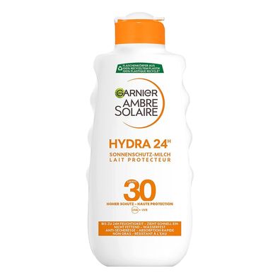 Garnier Ambre Solaire Sonnenschutzmilch Sonnencreme LSF 30 Shea Butter 200 ml