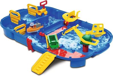 AquaPlay LockBox Wasserbahn Kinder Sommer Spielzeug Transportkoffer 27 Teile