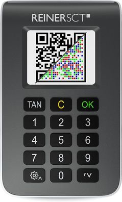 REINER SCT tanJack photo QR Foto TAN-Generator chipTAN Smart-TAN Sparkasse Bank