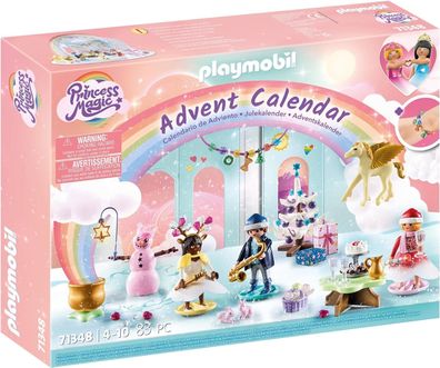 Playmobil Adventskalender 71348 Weihnachtsfest unter dem Regenbogen Spielzeug