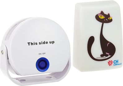 InnovAdvance CB501 Cat Doorbell Katzenklingel Drahtlose Türklingel für Katzen