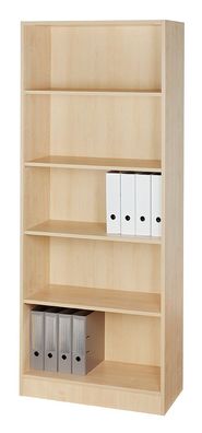 Hammerbacher Büroregal Aktenregal Modell 6000, 5OH (B) 80 x (T) 40 x (H) 200,4 cm