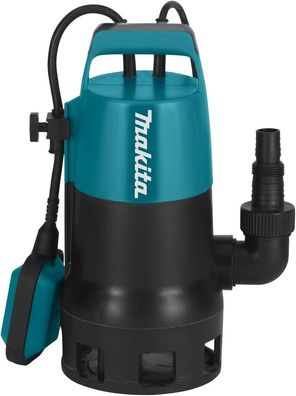 Makita PF0410 elektrische Tauchpumpe Schmutzwasser bis 35 mm Partikelgröße 400 W