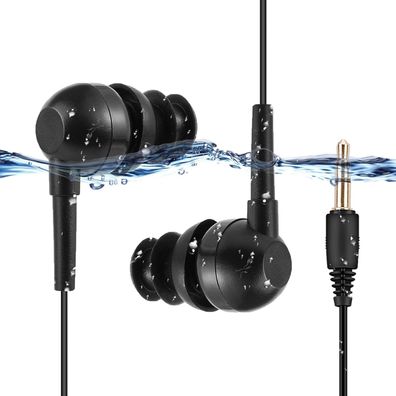 AGPTEK IPX8 wasserdichte Kopfhörer Sportkopfhörer Im-Ohr Headset Schwimmen