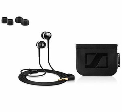 Sennheiser CX 300-II Precision In-Ear-Kopfhörer 1,2m Kabellänge 21000 Hz Schwarz