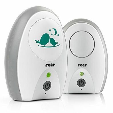 Reer 50040 Babyphone Neo Digital Abhörsicher Strahlungsarm 250 m Reichweite Weiß