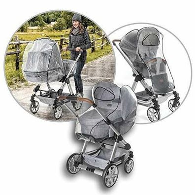 Reer 70537? RainCover Classic Regenschutz Kombi-Kinderwagen Regenverdeck Baby