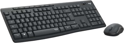 Logitech MK295 kabelloses Tastatur-Maus-Set mit SilentTouch-Technologie