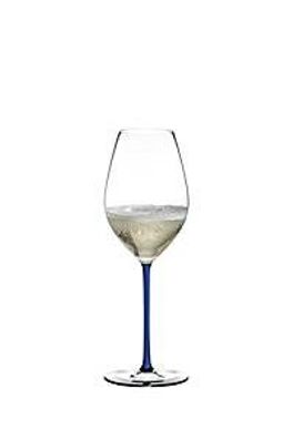 Riedel Vorteilsset 2 x 1 Glas FATTO A MANO Champagne WINE GLASS Dunkelblau 4900/2