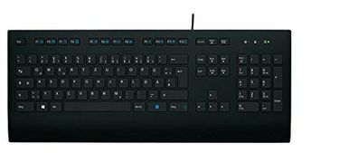 Logitech K280e USB Pro Kabelgebundene Business Tastatur Windows Linux Schwarz