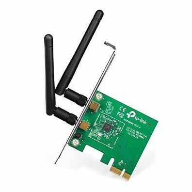 TP-Link 2344682 WLAN PCI-E Netzwerk Karte N300 Dual Band Express Adapter