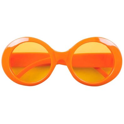 Partybrille Jackie neonorange