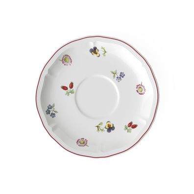 Villeroy & Boch Petite Fleur Frühstücksuntertasse Premium Porcelain weiß 1023951250