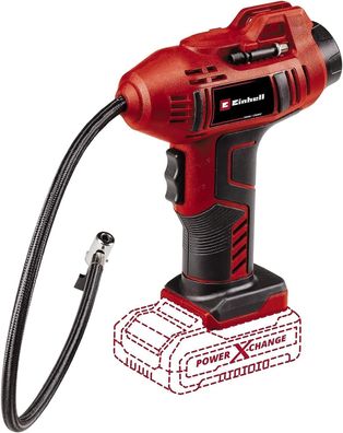 Einhell Akku-Autokompressor CE-CC 18 Li-Solo Power X-Change 11 bar 60cm Schlauch