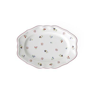 Villeroy & Boch Petite Fleur Platte oval Premium Porcelain weiß 1023952920