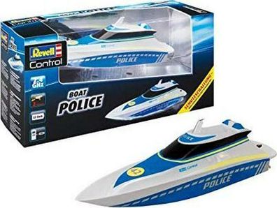 Revell Control 24138 RC Polizeiboot Wasserdichte Elektronik Ferngesteuert 31 cm