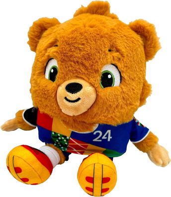 UEFA Euro 2024 Deutschland Albärt Plüschtier 20cm Maskottchen aus recycelt PET