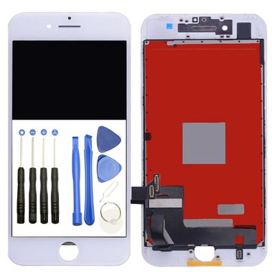 Display iPhone 8 Weiss LCD 3D Retina white + Werkzeug