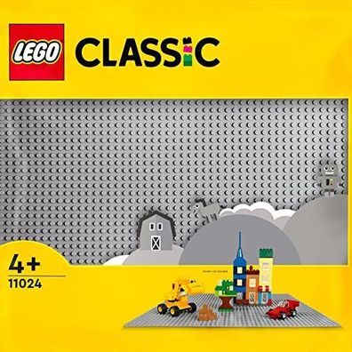 LEGO 11024 Classic Graue Bauplatte quadratische Grundplatte 48x48 Noppen Basis