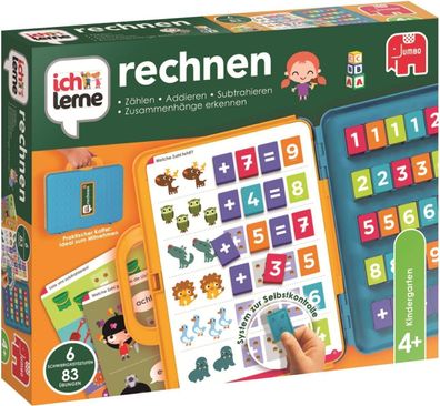 Jumbo Spiele Ich lerne rechnen Lernspiel für Kinder ab 4 Jahren Familienspiel