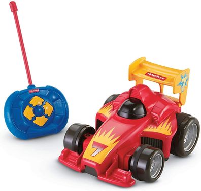 Fisher Price GVY94 Fernlenkflitzer Ferngesteuertes Auto Motorikspielzeug Rot