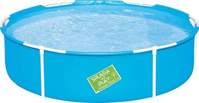 Bestway 56283 My First Frame Pool Kinderpool Rund Blau ?580 Liter 152 x 38 cm