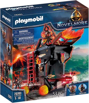 Playmobil Novelmore 70393 Burnham Raiders Feuerrammbock 2 Minifiguren 53 Teile