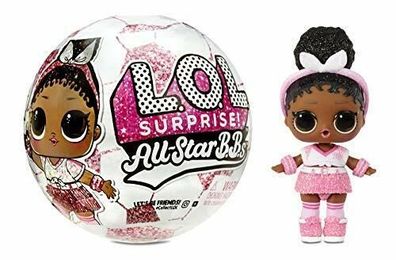 LOL Surprise 572671 All Star BBs Fußball Team Glitzerpuppe Serie 3 Sammlerpuppe