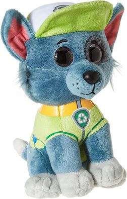 TY 41212 Paw Patrol Rocky mit Glitzeraugen Spielzeug Plüschtier Kuscheltier 15cm