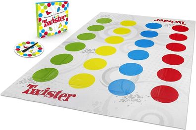 Hasbro 98831398 Twister Partyspiel Familienspiel Gesellschaftsspiel Indoor