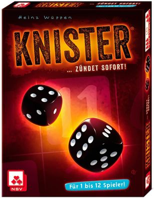 NSV 4050 Knister Würfelspiel Familienspiel Gesellschaftsspiel Spiel des Jahres