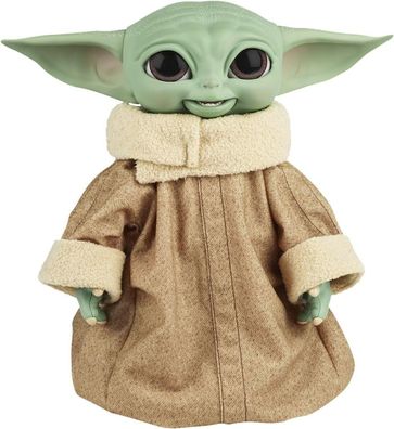 Star Wars Hasbro Galactic Snackin Grogu, Elektronische Figur mit éber 40 Sounds