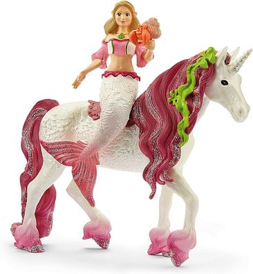 Schleich 70593 Meerjungfrau Elfe Feya Unterwassereinhorn Pferd Bayala 18 cm