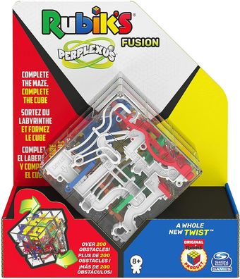 Spin MasterGames 6055892 Rubik's Perplexus Fusion Kugellabyrinth Zauberwürfel