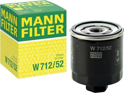 MANN-FILTER W 712/52 ßlfilter - PKW + Transporter Ersatzteil Schutz und Dichtung