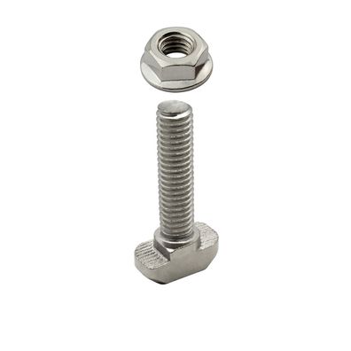 Hammerschraube T-Schraube M6 25mm Nut 8 für Aluprofil 30-er