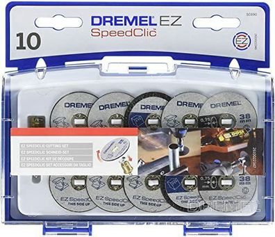 Dremel SC690 EZ SpeedClic Trennscheiben Aufspanndorn-/Schneide-Set Zubehör