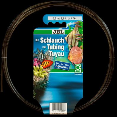 JBL Aquaschlauch GRAU 4/6 mm 4 M Aquariumschlauch