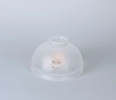 Lampenschirm geätztes Dekor 15ae