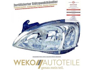 Hauptscheinwerfer links Diederichs 1813981 für OPEL