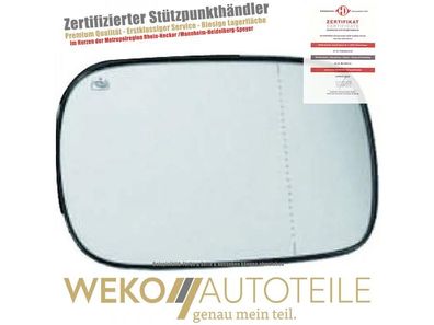 Spiegelglas, Außenspiegel rechts Diederichs 7685226 für VOLVO