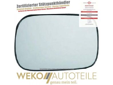 Spiegelglas, Außenspiegel links Diederichs 7685027 für VOLVO