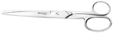 Westcott E-30881 00 Schere STEEL, rostfreie Stahlklinge und Stahlgriff, spitz,